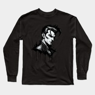 Handsome vampire Long Sleeve T-Shirt